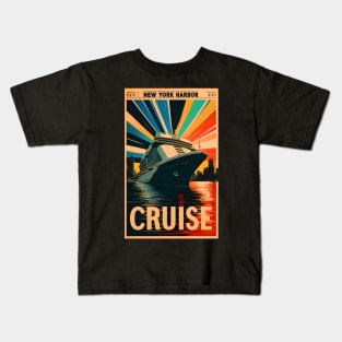 Living the Cruise Life - Design 3 Kids T-Shirt